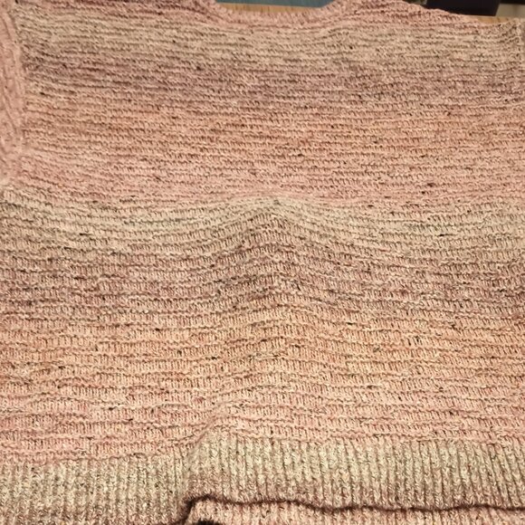 J. Jill Pure Jill Size L Pink and Brown Sweater (EUC) - Picture 9 of 9